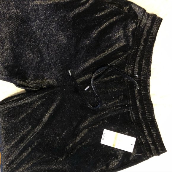 Michael Kors Velvet Casual Sparkle Jogger Pants - Picture 10 of 10